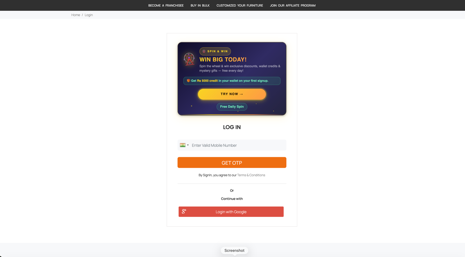 Project Screenshot